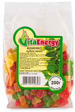 Ананас кубики микс Vita Energy 200 грамм 