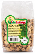 Фисташки жареные соленые Vita Energy 200 грамм 